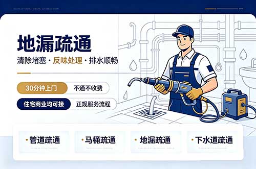 六盘水地漏疏通