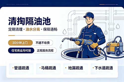 六盘水清掏隔油池
